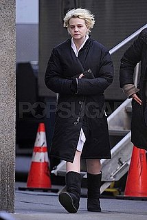 Pictures of Carey Mulligan Filming Shame in New York City