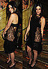 Julia Restoin-Roitfeld Attends London Fashion Week Event in Sexy Lace Dress 2011-02-22 09:16:05