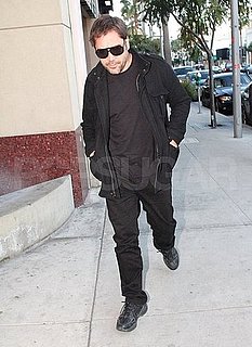 Pictures of New Dad Javier Bardem Running Errands in LA