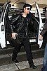Pictures of Brad Pitt Arriving at LAX to Catch a Flight