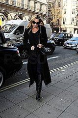 Pictures of Kate Moss Walking in London