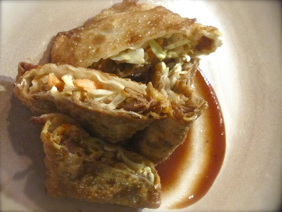 BBQ Pulled Pork Egg Rolls