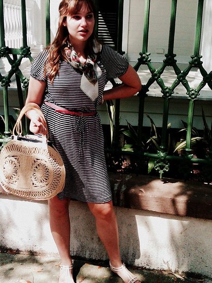 Stripes and a Strawbag-- 