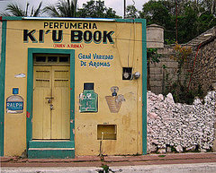 Ki'u Book Perfume Shop in Valladolid, Mexico