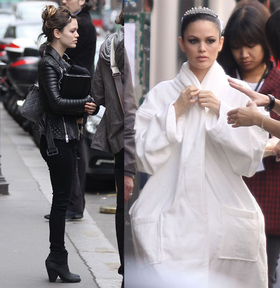 Karl Lagerfeld Directs Rachel Bilson in Black and White Karl Lagerfeld Directs Rachel Bilson in Black and White