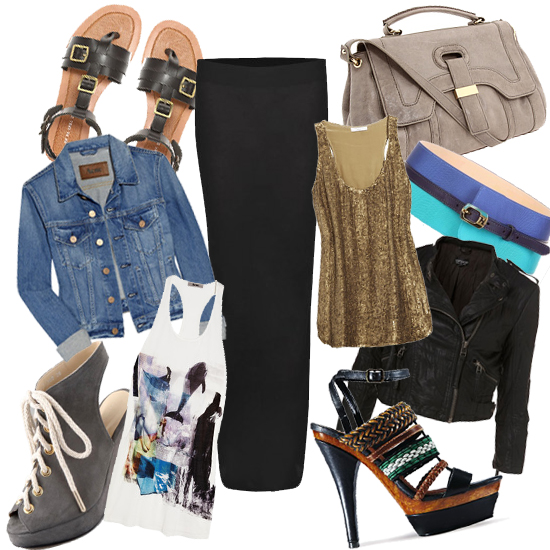 One Black Maxi Skirt, Styled Seven Fabulous and Totally Different Ways