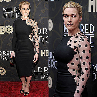 Kate Winslet Wears Sheer Stella McCartney Dress in New York City