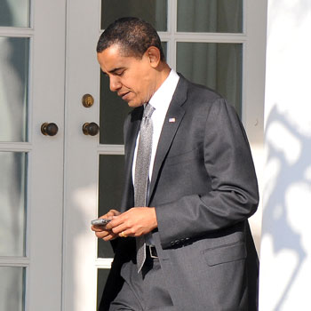 President Obama's iPad