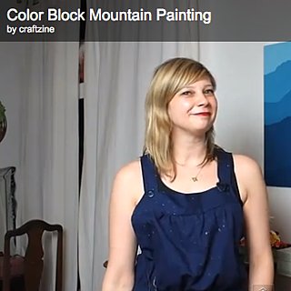 DIY Color Block Painting, Utensil Rack, Pinic Blanket and Kelly Clarkson Home on Market