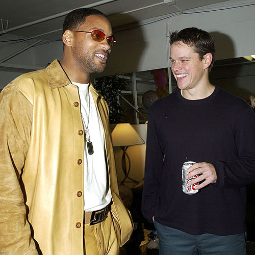 It was a manjoyable moment in 2002 when Will Smith and Matt Damon swapped stories backstage during the show.
It was a manjoyable moment in 2002 when Will Smith and Matt Damon swapped stories backstage during the show.