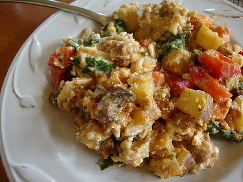 Field Roast and Sweet Potato Breakfast Casserole Field Roast and Sweet Potato Breakfast Casserole