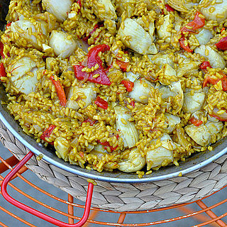 Simple Scallop Paella Recipe