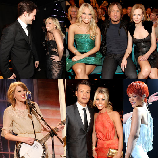 Pictures of Robert Pattinson, Reese Witherspoon, Taylor Swift, and Rihanna at ACM Awards 2011-04-04 08:06:51 Pictures of Robert Pattinson, Reese Witherspoon, Taylor Swift, and Rihanna at ACM Awards 2011-04-04 08:06:51