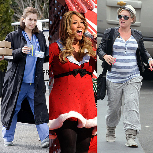 Pictures of Pink, Mariah Carey, and Alyssa Milano Pregnant Pictures of Pink, Mariah Carey, and Alyssa Milano Pregnant