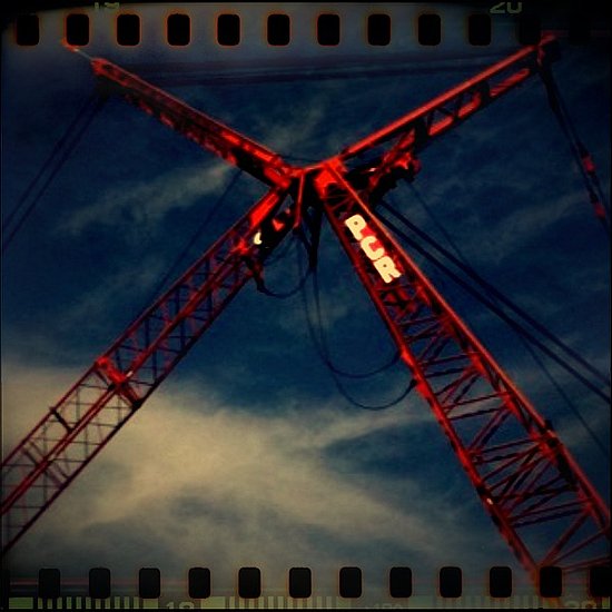 Dueling Cranes