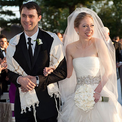 First Daughter Chelsea Clinton married Marc Mezvinsky outside of NYC in August of 2010.
First Daughter Chelsea Clinton married Marc Mezvinsky outside of NYC in August of 2010.
