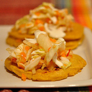 Cheese Pupusa and Coleslaw Recipe