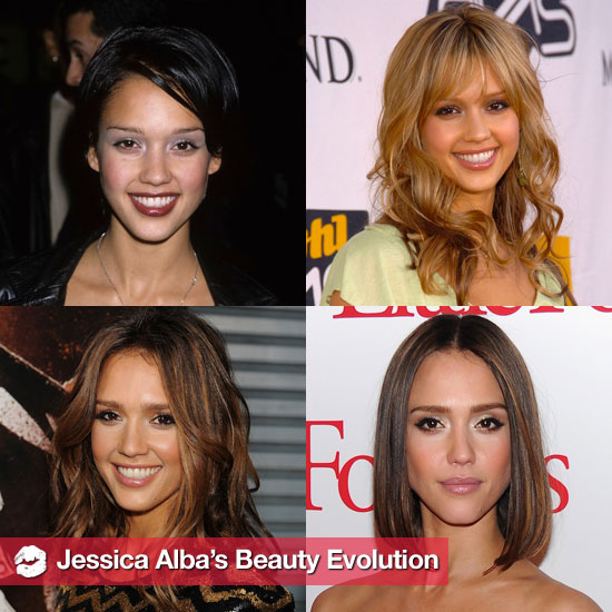 Jessica Alba's Hair and Makeup Over the Years Jessica Alba's Hair and Makeup Over the Years