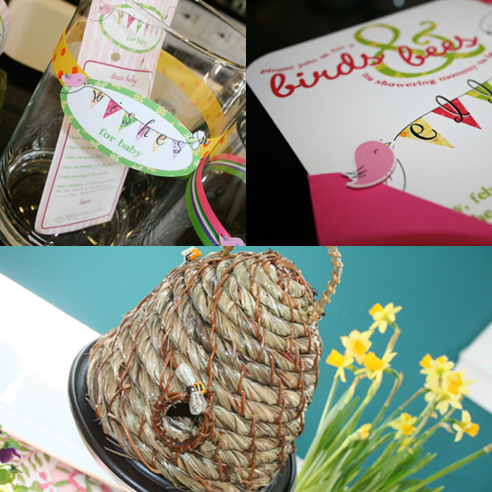 Birds and Bees Themed Baby Shower