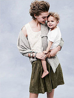 Arizona Muse and Two-Year-Old Son Nikko Model for J.Crew's May 2011 Catalogue