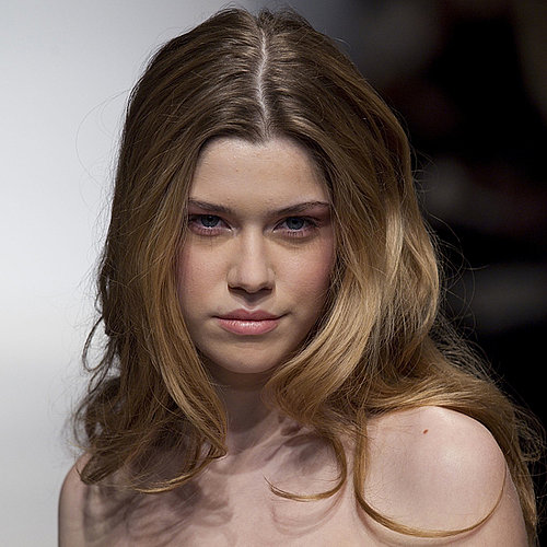 Wavy Wedding Hairstyle From Christos Bridal Fashion Week 2011 2011-04-27 06:00:00