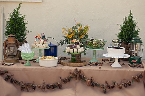 Take the Baby Shower to the Great Outdoors With a Rustic, Camping-Themed Party Take the Baby Shower to the Great Outdoors With a Rustic, Camping-Themed Party