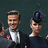 Victoria Beckham at the Royal Wedding in a Philip Treacy Hat