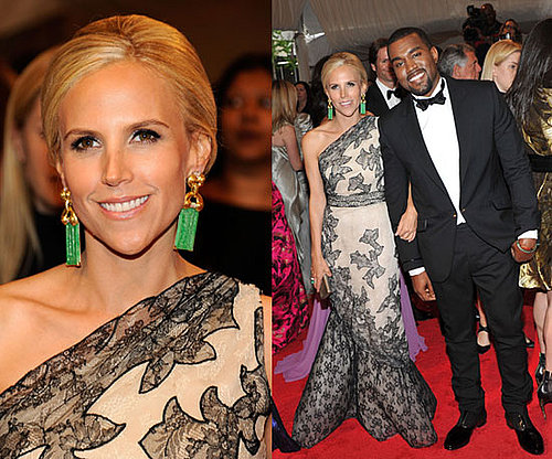 Tory Burch and Kanye West at 2011 Met Gala