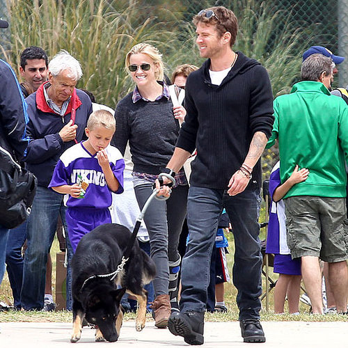 Reese Witherspoon and Ryan Phillippe Get Together to Cheer on Deacon Reese Witherspoon and Ryan Phillippe Get Together to Cheer on Deacon
