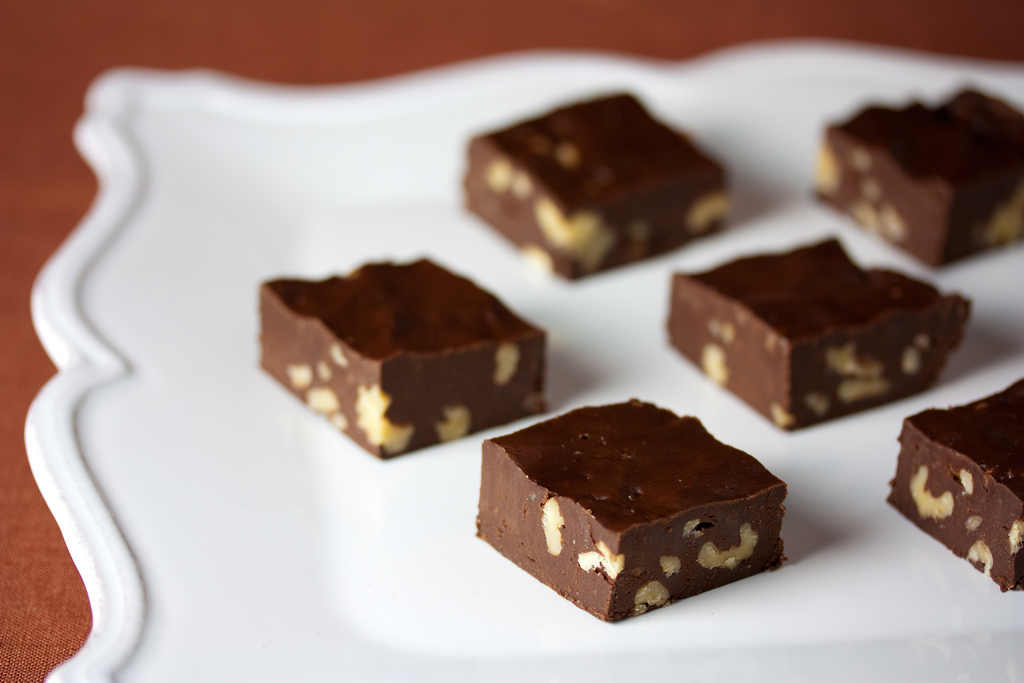 Vegan Double Chocolate Fudge Vegan Double Chocolate Fudge