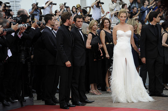 Uma Thurman in Versace Uma Thurman in Versace