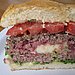 Scallion-and-Brie-Stuffed Burgers