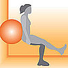 Three Exercises With a Fitness Ball