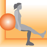 Three Exercises With a Fitness Ball