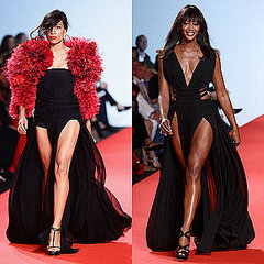 Rosario Dawson and Naomi Campbell in Fashion For Relief Show Rosario Dawson and Naomi Campbell in Fashion For Relief Show