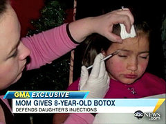 Mom Who Gives 8-Year-Old Botox: It's a Hoax Mom Who Gives 8-Year-Old Botox: It's a Hoax