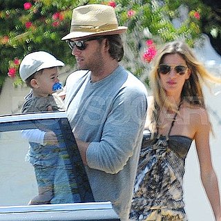 Gisele Bundchen Pictures With Tom Brady and Benjamin Brady