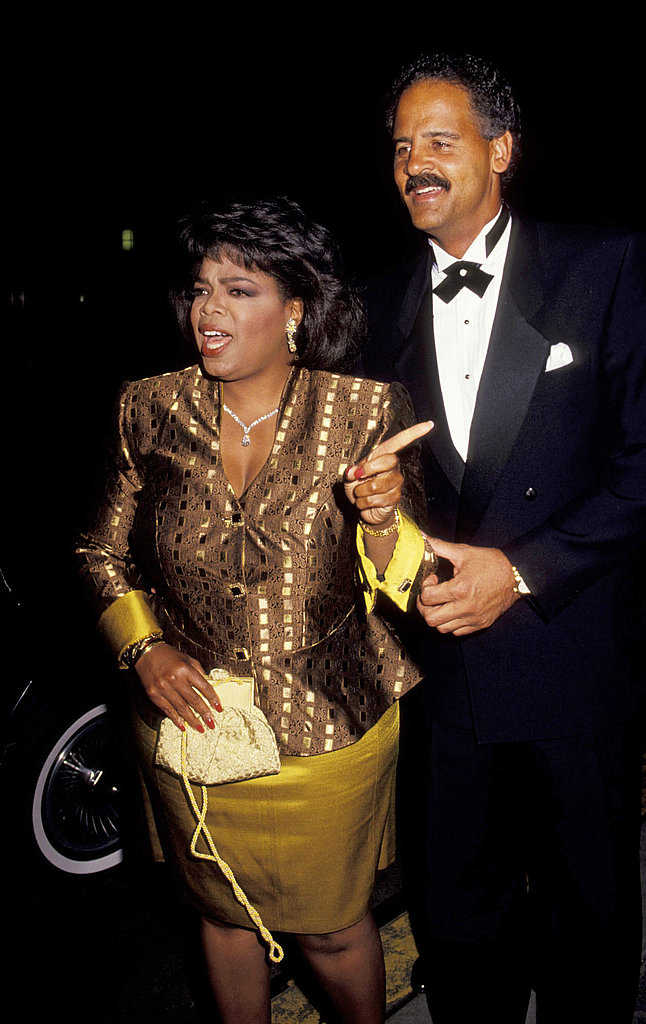 She had Stedman on her pointing arm for the 1992 Emmys. 
