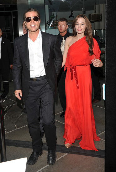 Smooth Faced Brad Pitt Has Red-Hot Angelina Jolie by His Side at the Tree of Life Premiere Smooth Faced Brad Pitt Has Red-Hot Angelina Jolie by His Side at the Tree of Life Premiere