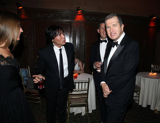Carine Roitfeld, Stephen Gan, Stefano Tonchi, Mario Testino Carine Roitfeld, Stephen Gan, Stefano Tonchi, Mario Testino