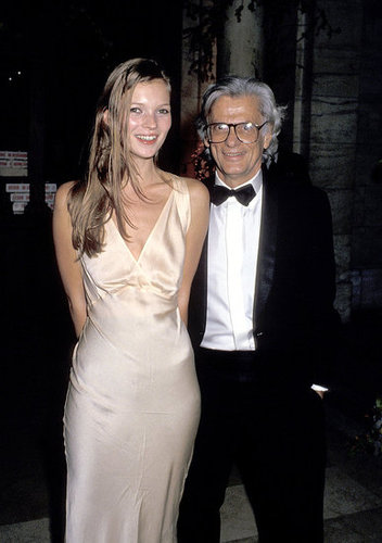 Pictures of Kate Moss Wearing White Wedding-Like Dresses