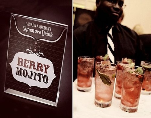 Pour a signature drink. Pour a signature drink.