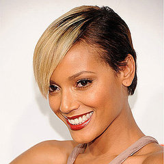 Selita Ebanks's New Short, Blond Hairstyle Selita Ebanks's New Short, Blond Hairstyle