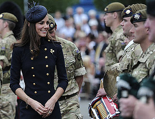 Kate Middleton in Alexander McQueen at Irish Guards Parade