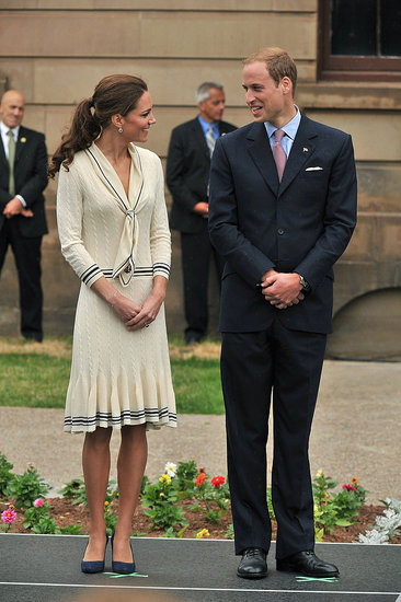 Kate Middleton Sports Two Ladylike White Outfits in Canada Alongside Husband Prince William Kate Middleton Sports Two Ladylike White Outfits in Canada Alongside Husband Prince William
