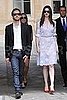 Pictures of Anne Hathaway and Adam Shulman in Paris