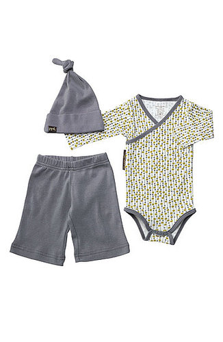 Petunia Pickle Bottom "Social" Hat, Bodysuit & Pants Set Petunia Pickle Bottom "Social" Hat, Bodysuit & Pants Set