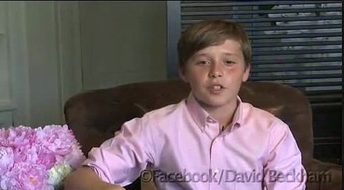 Video of David Beckham Explaining Harper Seven's Name With Introduction From Brooklyn Beckham
