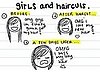 Comic: Girls and Haircuts