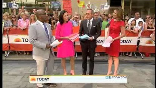 Video of Ryan Gosling and Emma Stone on The Today Show; Ryan Performs Dirty Dancing Lift With Al Roker